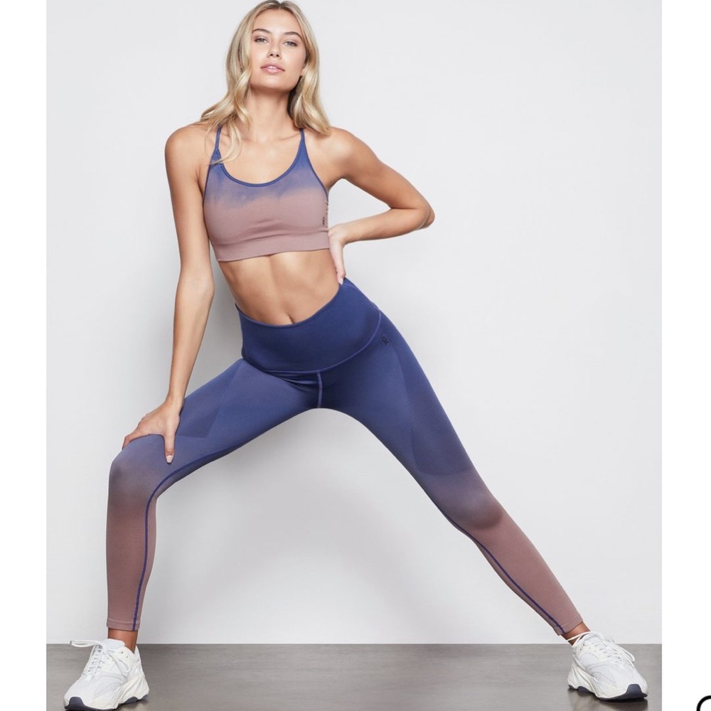 Good American Dip Dye Seamless Bra & Legging Set